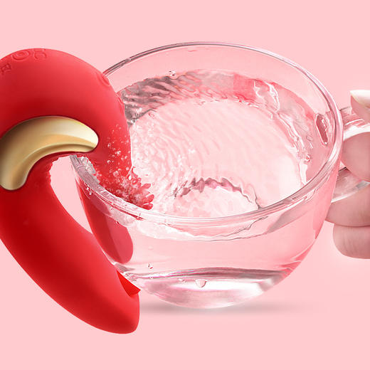 千度蜜灵犀一代震动棒女用糕潮按摩振动器成人情趣玩具红色 商品图7