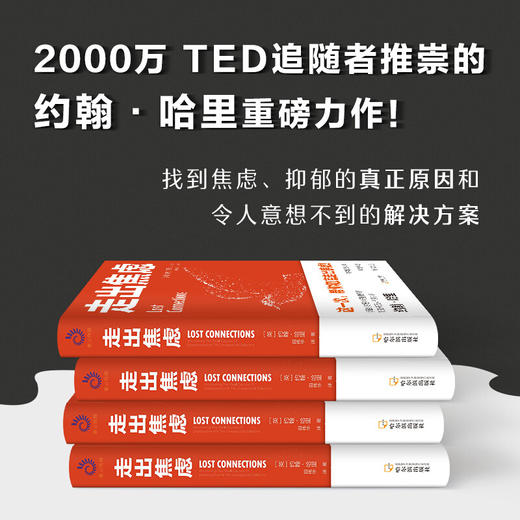 新书预售 走出焦虑 约翰哈里 著 大众心理励志书籍 商品图2