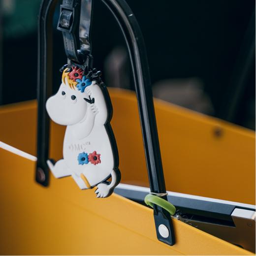 芬兰TMF姆明Moomin行李箱吊牌卡通硅胶登机牌旅行箱托运牌包挂饰 |百里居 商品图2