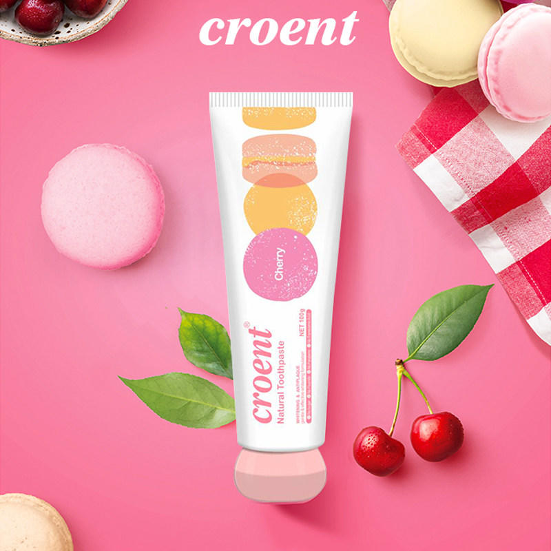 【超值2支装】马卡龙牙膏100g 小精灵水果牙膏,对抗龋齿,洁牙固齿