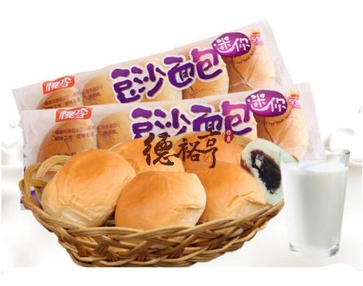 桃李迷你豆沙面包170g/袋 商品图0