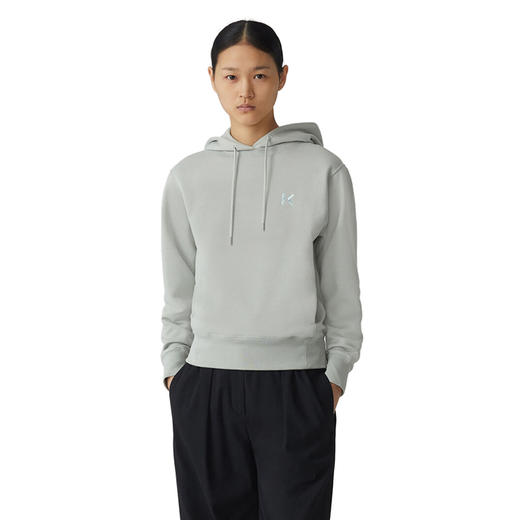 KENZO 高田贤三 女士浅绿棉质带帽卫衣 浅绿 FA62 SW870 4MD 61 商品图2