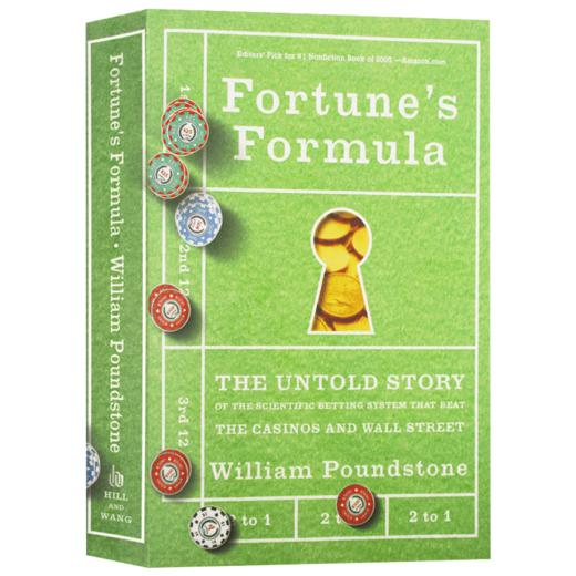 赌神数学家战胜拉斯维加斯和金融市场的富公式英文原版fortune S Formula 英文版进口原版英语经济学书籍 华研外语