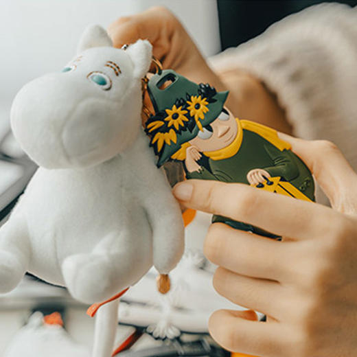 芬兰TMF姆明Moomin行李箱吊牌卡通硅胶登机牌旅行箱托运牌包挂饰 |百里居 商品图7