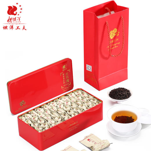 新坦洋 红玫瑰系列 2022年 一级功夫小种红茶清香商务用250g 商品图2