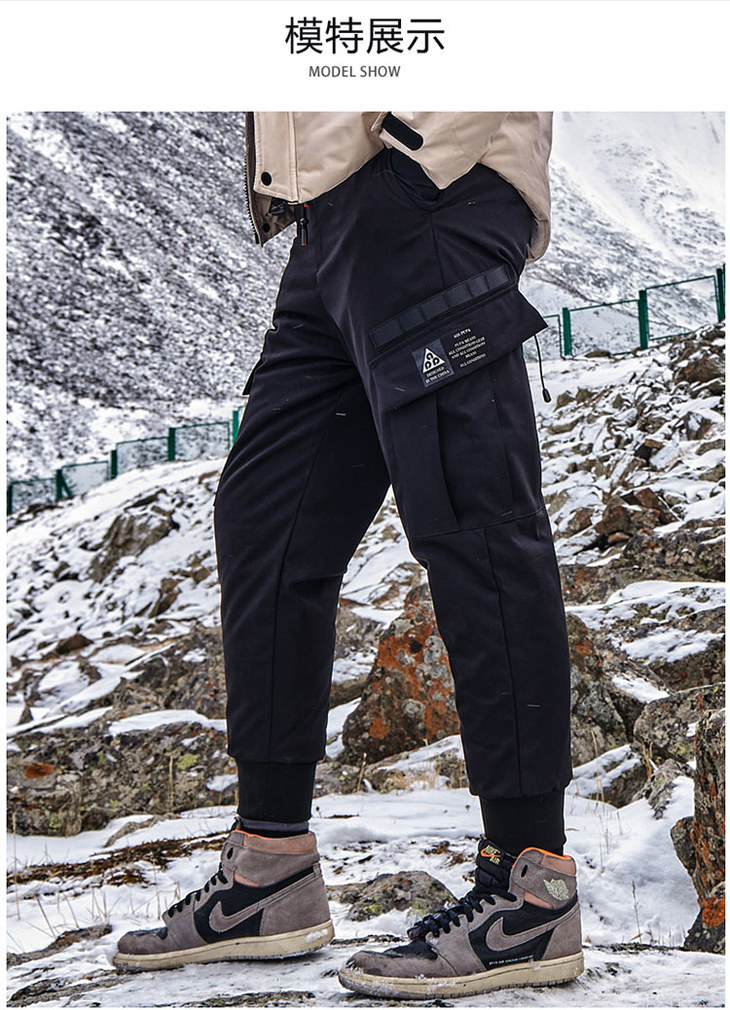 【90%白鸭绒 防水保暖】scotch ccwz保暖防水羽绒裤 蓄热锁温 蓬松度