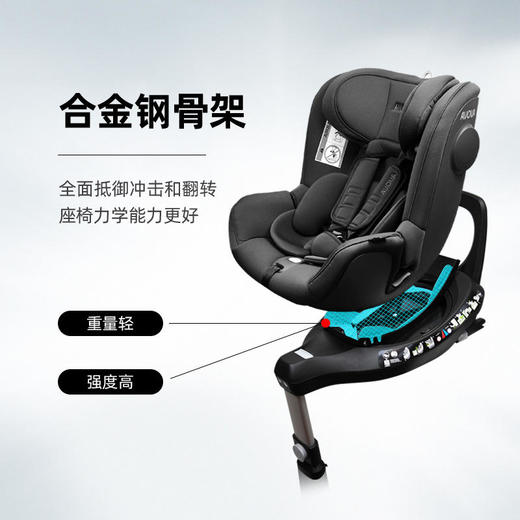 AVOVA-小旋风Swan-fix0-7岁儿童安全座椅 商品图2