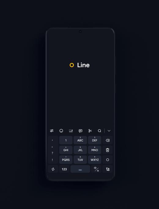 《Line》深色 - 多彩 & 纯色 百度 / 搜狗 / 讯飞 商品图2