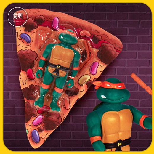 现货 Super7 忍者神龟 披萨 Teenage Mutant Ninja Turtles  Pizza Box 4-Pack (SDCC 2019) 商品图7