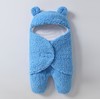 【母婴】婴儿睡袋新生儿分腿式襁褓睡袋保暖加绒抱被婴儿分腿睡袋抱被 商品缩略图2