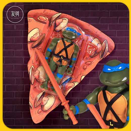 现货 Super7 忍者神龟 披萨 Teenage Mutant Ninja Turtles  Pizza Box 4-Pack (SDCC 2019) 商品图9