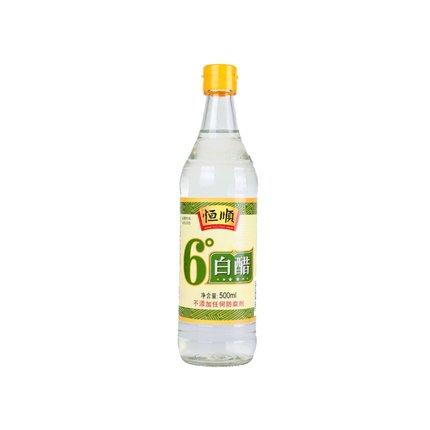 恒顺白醋6度500ml 商品图0
