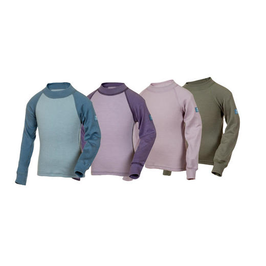 JANUS挪威进口秋冬童装儿童羊毛加厚打底内衣排汗透气内衣秋衣裤 商品图4