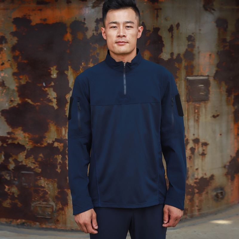 长袖作训服战术上衣 2025款 软壳轻量化立领修身散热行夹克