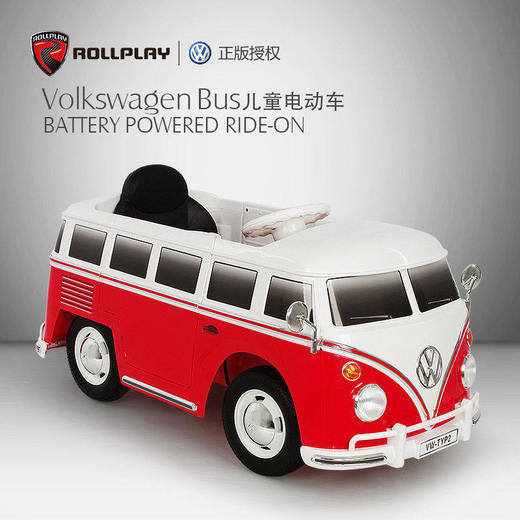美国如雷Rollplay经典大众迷你巴士 商品图2