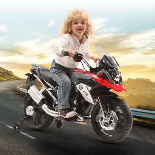 美国如雷Rollplay电动宝马摩托车 商品图1