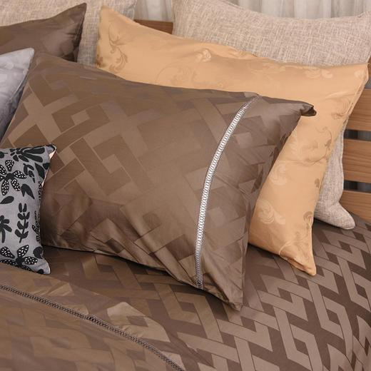 100*100S 轻奢提花四件套 多色可选 商品图1