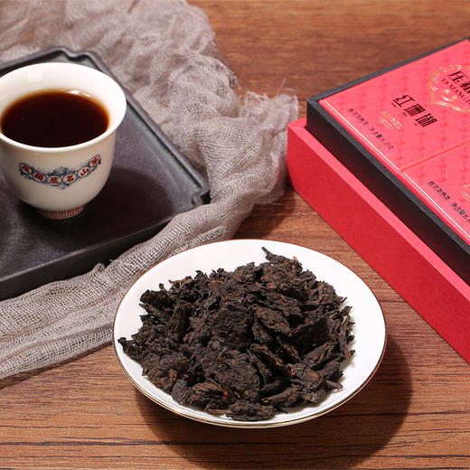 压箱底·红珊瑚普洱熟茶 20年陈普洱老茶 礼盒装 15泡/盒 商品图5