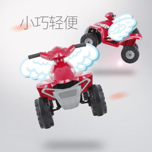 美国如雷Rollplay儿童电动车沙滩摩托车 商品图3