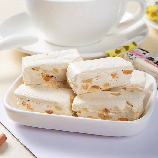 【花生牛轧糖果】零食品芝麻牛扎奶喜酥糖 商品图6