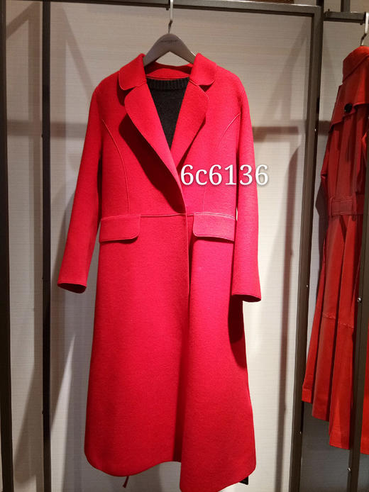 【伯妮斯茵】时尚韩版毛呢大衣 6C6136 商品图1