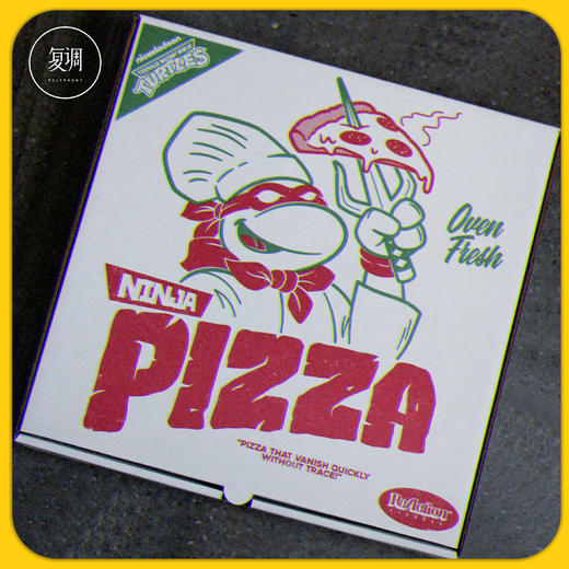 现货 Super7 忍者神龟 披萨 Teenage Mutant Ninja Turtles  Pizza Box 4-Pack (SDCC 2019) 商品图3