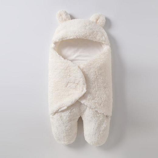 【母婴】婴儿睡袋新生儿分腿式襁褓睡袋保暖加绒抱被婴儿分腿睡袋抱被 商品图1