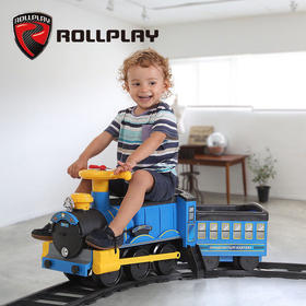 美国如雷Rollplay喷气电动小火车