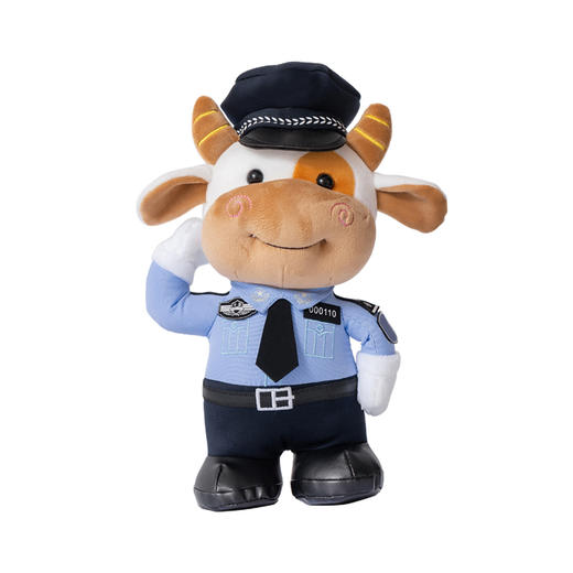 【萌萌可爱牛公仔（可定制）】情侣公仔毛绒玩具公仔玩偶布娃娃可爱抱枕毛绒玩具 商品图2