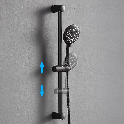 SQ：3711 黑色赛洛淋浴升降花洒 商品图2