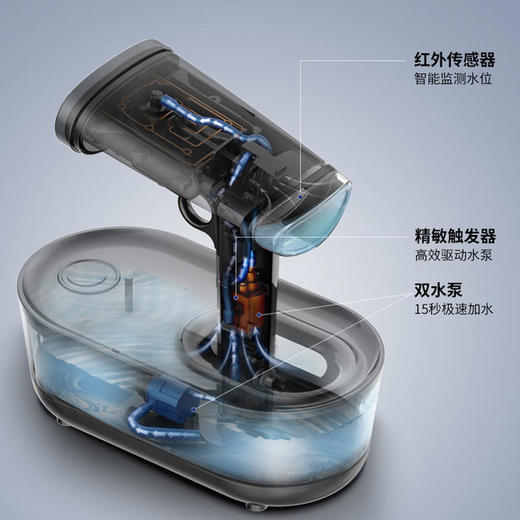 摩飞MR2030手持挂烫机家用蒸汽烫斗小型便携式熨烫机旅行迷你熨衣服【摩飞系列】 商品图2