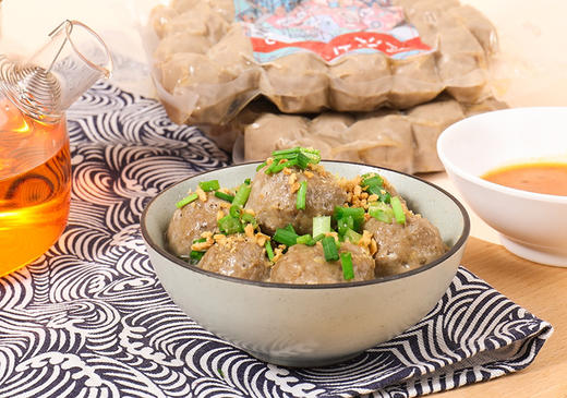 [省内包邮]熠昉潮食 潮汕牛肉丸牛筋丸3-5斤任选 商品图1