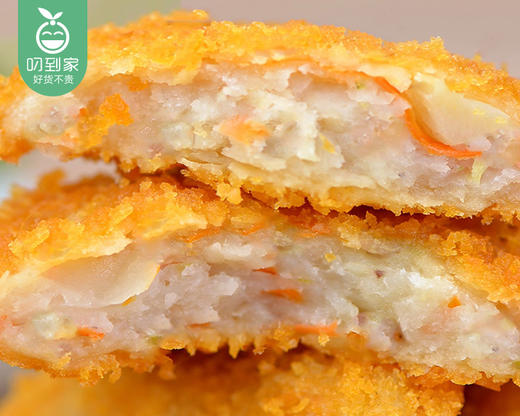 深之源手工虾饼（400g/包 10个）生产日期: 3月 商品图1