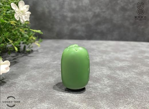 【御珠宫坊】碧玉花鱼挂件 商品图2