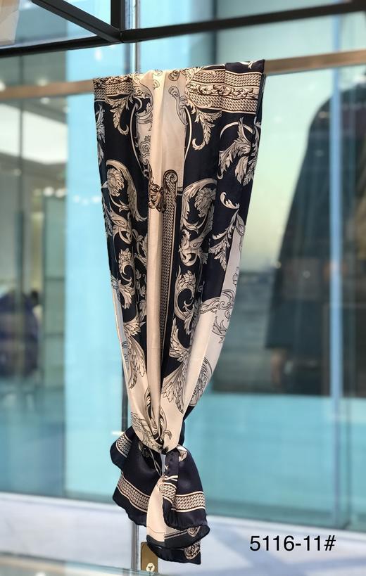 优品堂“花魁”桑蚕丝真丝巾缎面长围巾 商品图7