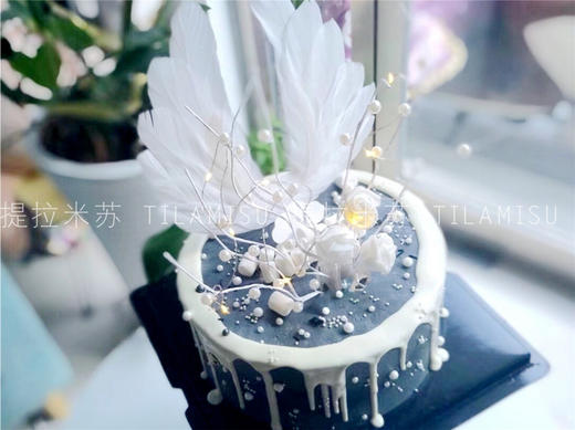 发光玫瑰珍珠树蛋糕 商品图0