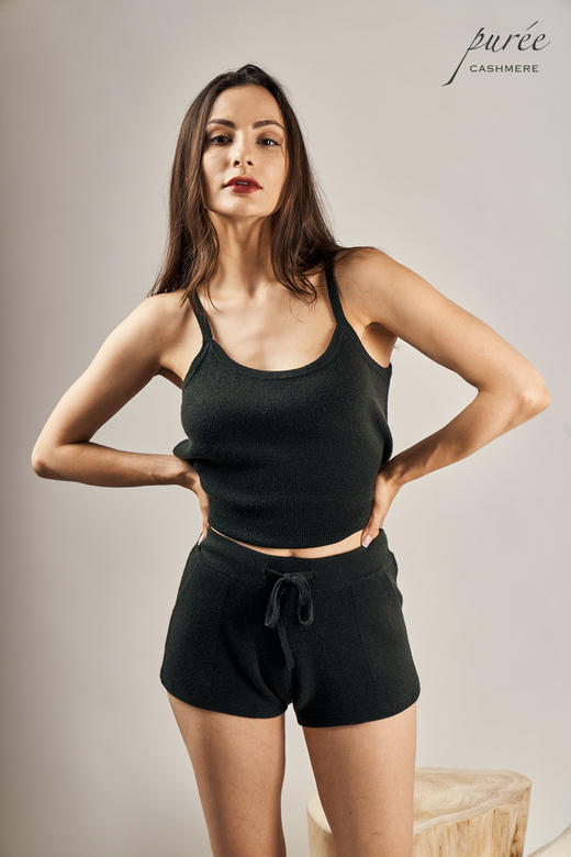 #1995「FEEL AT HOME DUO」RECYCLED CASHMERE 华夫格羊绒套装 商品图4