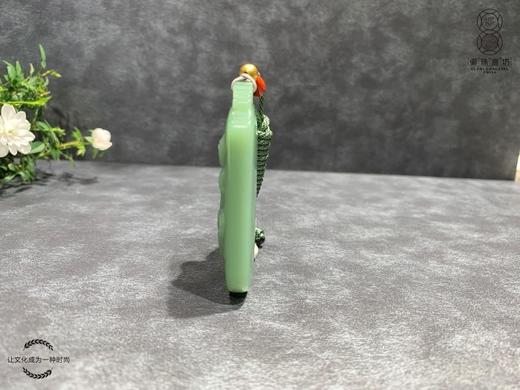 【御珠宫坊·传藏系列】碧玉观音牌 商品图2