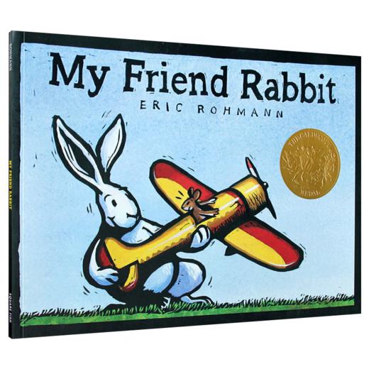 我的兔子朋友 英文原版 My Friend Rabbit 2003年凯迪克金奖绘本 英文版儿童英语读物启蒙图画书 进口原版书籍 商品图0