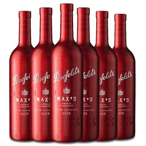 奔富红酒【纪念麦克斯·舒伯特】Penfolds 奔富max.s 奔富麦克斯经典干红葡萄酒 750ML*6瓶 商品图0