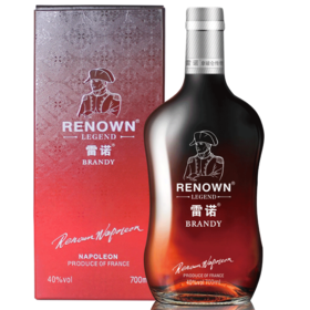 雷诺拿破仑传奇特级白兰地礼盒装700ml 单瓶装