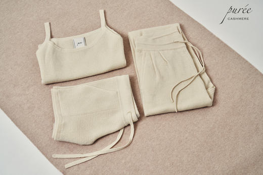 #2010 「FEEL AT HOME JOGGER」RECYCLED CASHMERE 束脚慢跑裤 商品图9