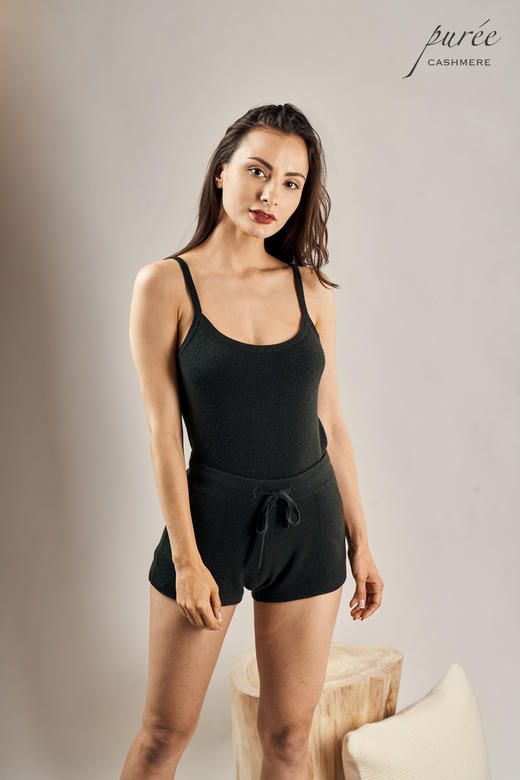 #1995「FEEL AT HOME DUO」RECYCLED CASHMERE 华夫格羊绒套装 商品图2