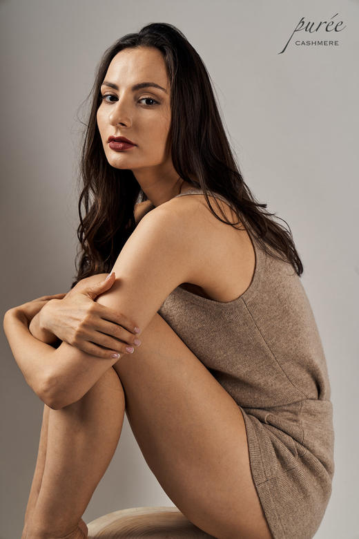 #1995「FEEL AT HOME DUO」100% CASHMERE 华夫格羊绒套装 商品图1