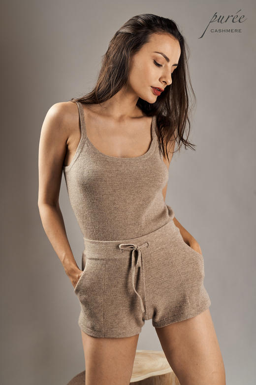 #1995「FEEL AT HOME DUO」100% CASHMERE 华夫格羊绒套装 商品图4