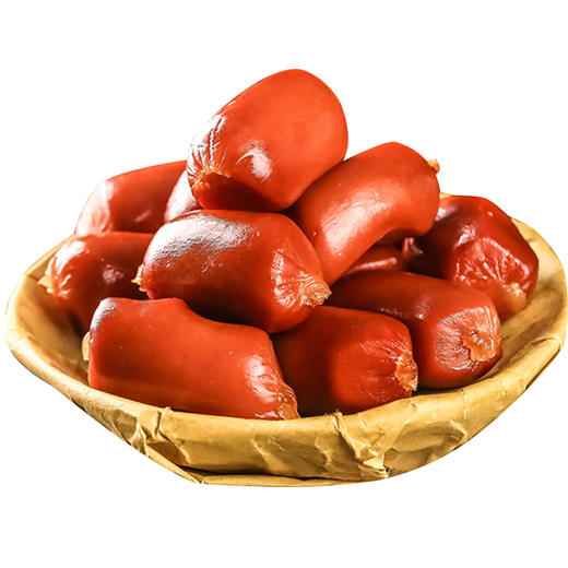 老白严选小香肠哈尔滨红肠蜜汁肉枣肠即食零食150g2袋东北特产