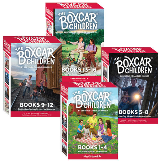 棚车少年1-16册全套英文原版小说 The Boxcar Children Books英语章节桥梁书籍 美国经典儿童读物课外阅读第一二三四季 商品图1