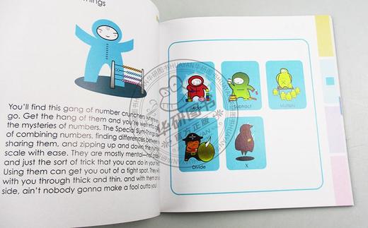好玩的科学书 数学 英文原版 Basher Basics Math 少儿英语教辅 英文版 进口原版书籍 商品图2