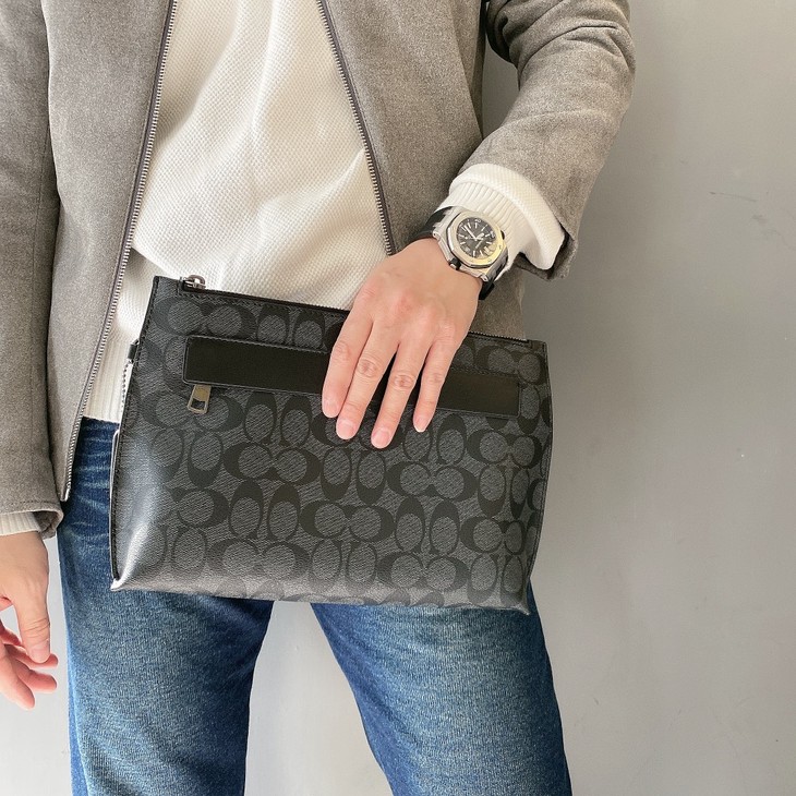 原厂跟单 coach男士手拿包