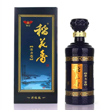 稻花香活力型 42度 500ml 单瓶装